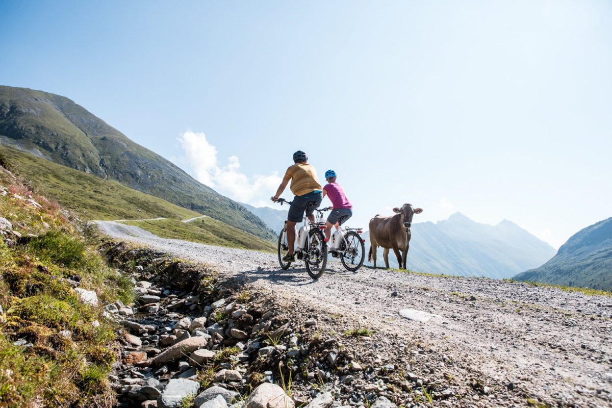 Innsbruck in teken van de fietssport
