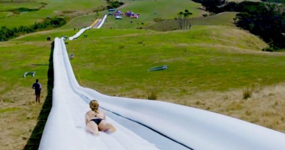 Superwaterglijbaan in Portes du Soleil