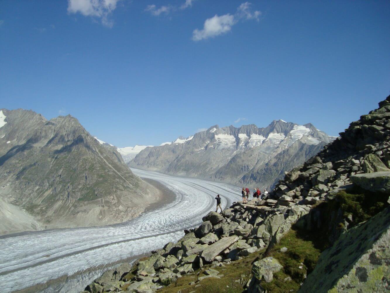 Het wordt kouder in de Alpen