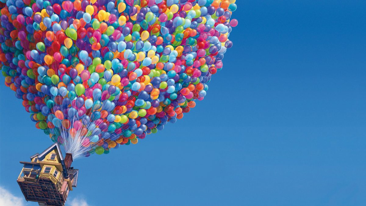 De ballonnentocht uit de film 'Up' maar dan in het echt!
