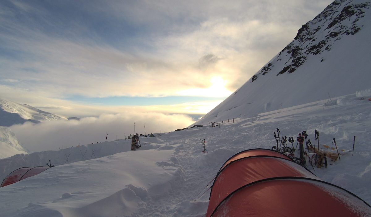 Denali beklimmen is veel afdalen