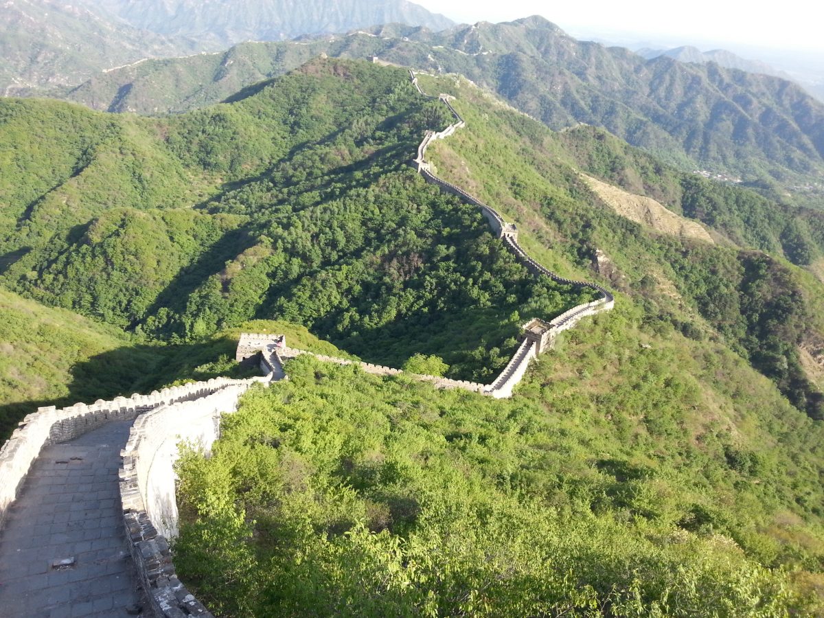 De mooiste gedeeltes van de grote muur in China