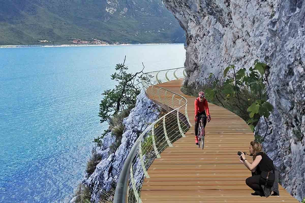 Meest spectaculaire fietspad ter wereld wordt gebouwd in.. Italië!