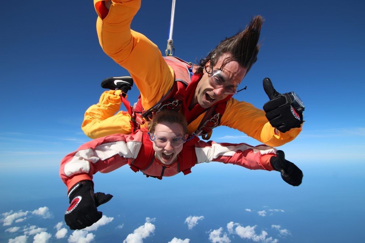 Tandem Skydive op Texel