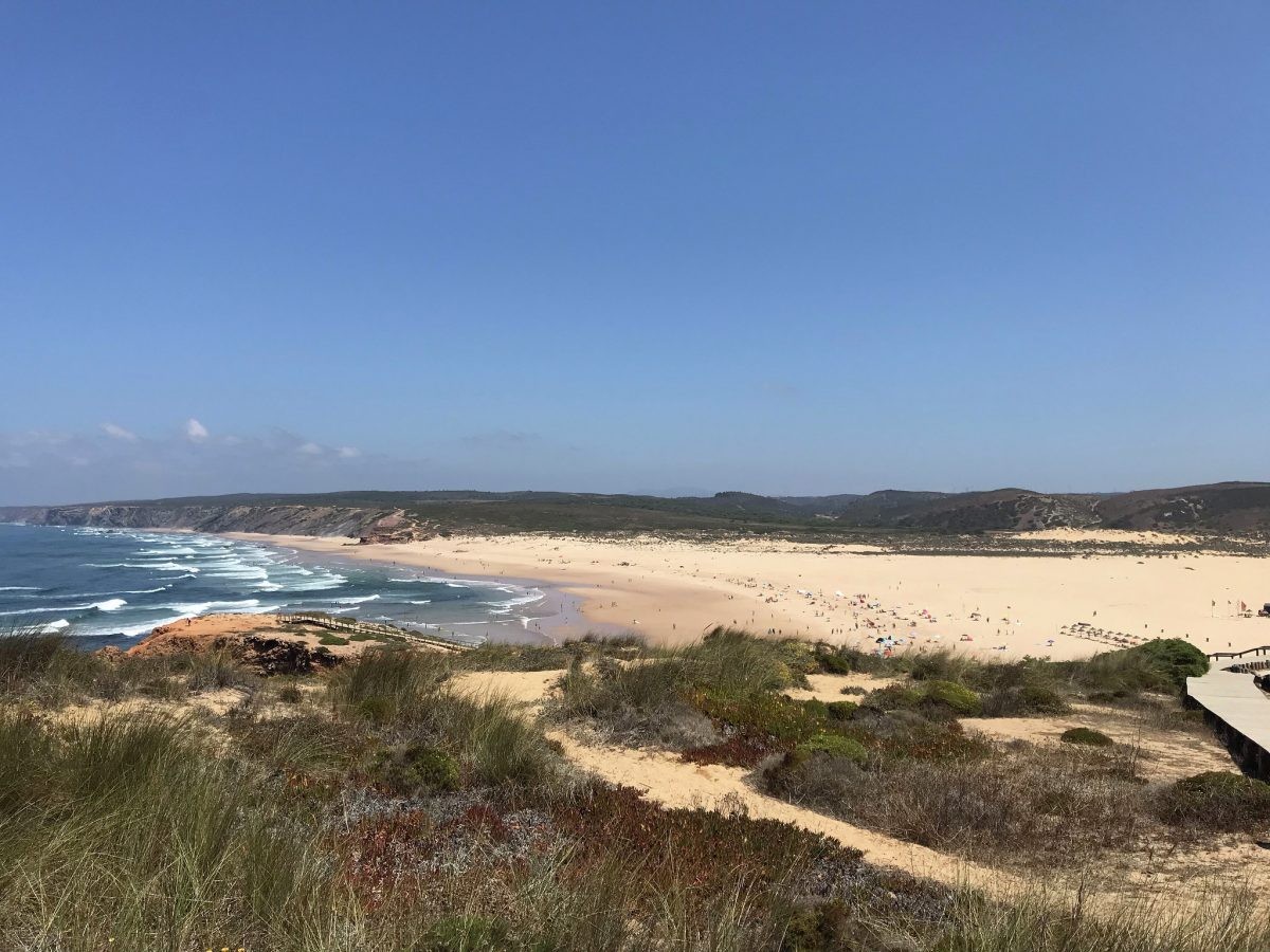 Ik ging surfen aan de Algarve in Portugal