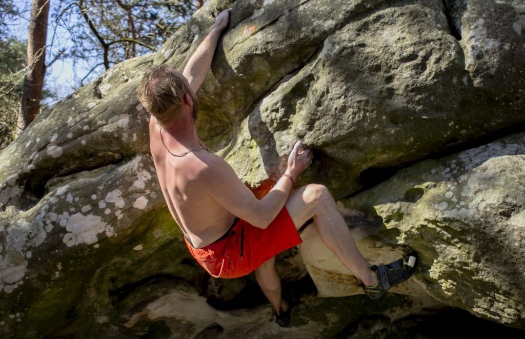 Fontainebleau maakt van je een volwassen boulderaar! Foto: Erwin Zantinga