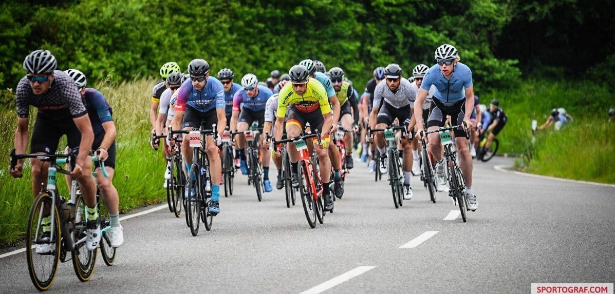 Bikkelen tijdens de Schleck Gran Fondo in Luxemburg