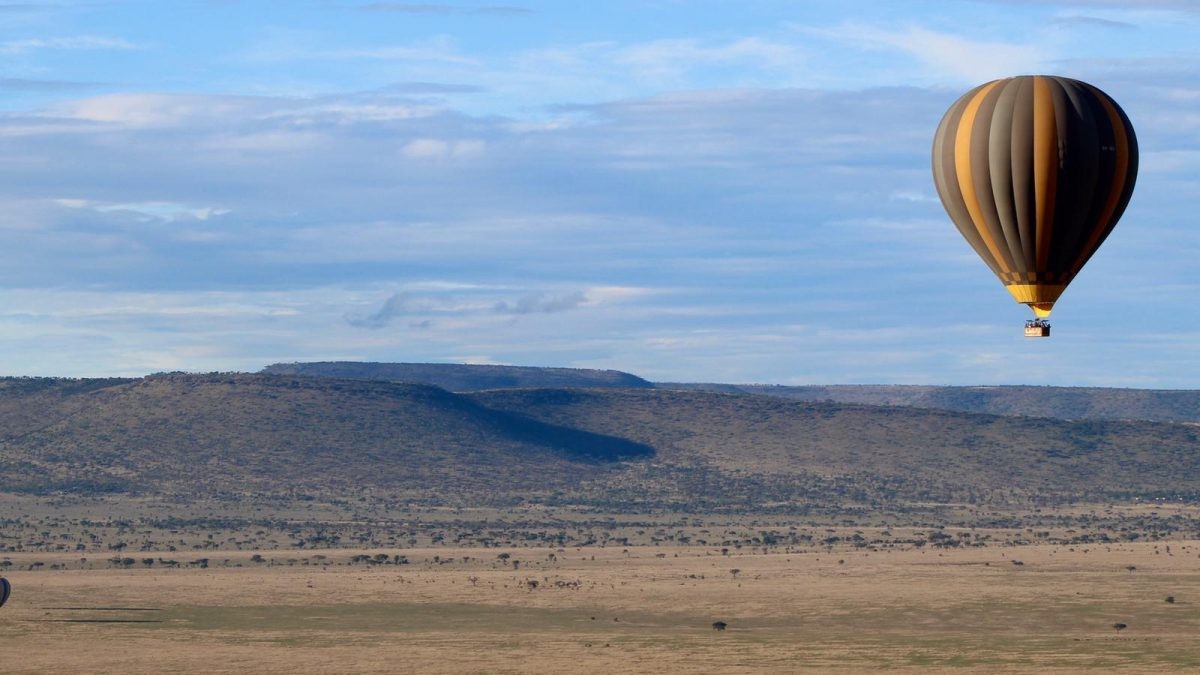 Videoreportage: met een heteluchtballon boven Tanzania