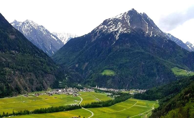 Het Ötztal in Oostenrijk zonder sneeuw, is dat wat?