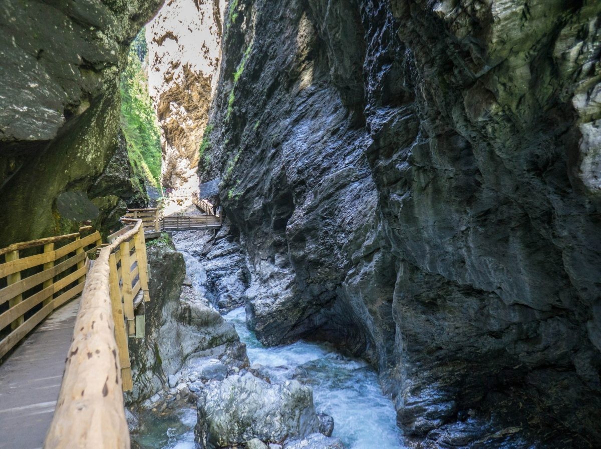 De Liechtensteinnklamm is weer open!