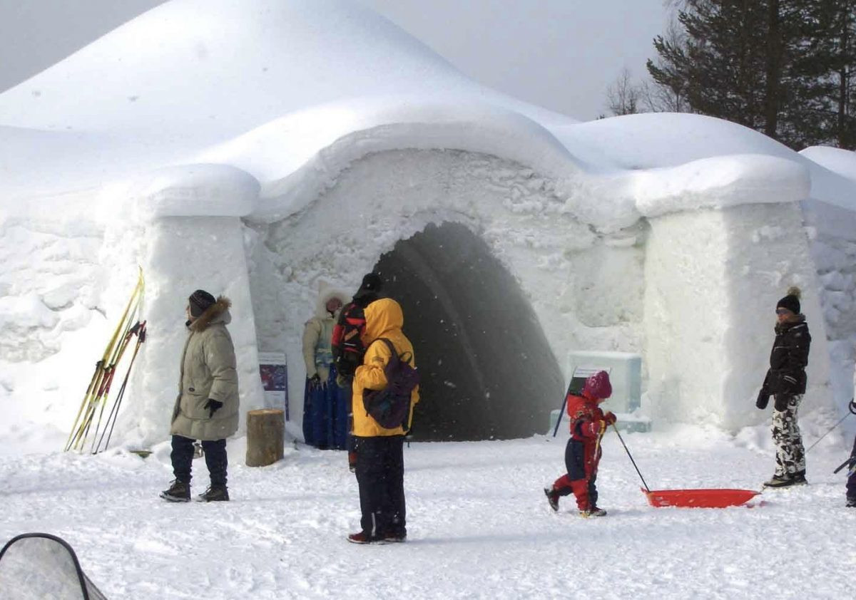 IJshotel in Lapland